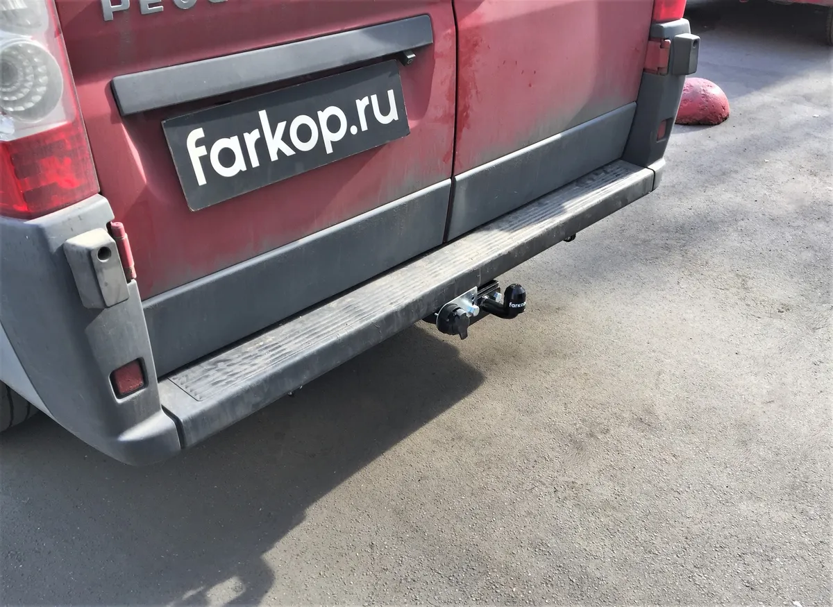 Фаркоп Лидер Плюс для Peugeot Boxer (L1,L2,L3) 2006- P107-FC в Саратов