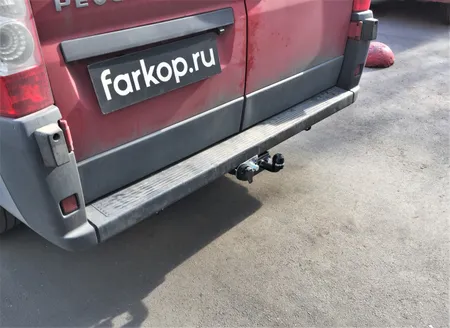 Фаркоп Лидер Плюс для Peugeot Boxer (L1,L2,L3) 2006- P107-FC в Саратов