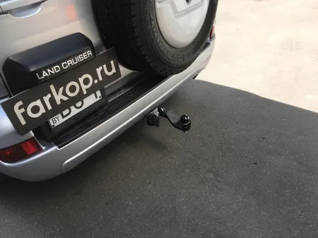 Фаркоп Лидер Плюс для Toyota Land Cruiser Prado J120 2002-2009 T123-AE в Саратов
