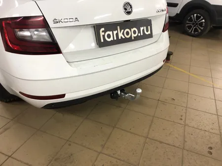 Фаркоп Лидер Плюс для Skoda Octavia (лифтбек) 2013-2020 Арт. S108-BA S108-BA в Саратов