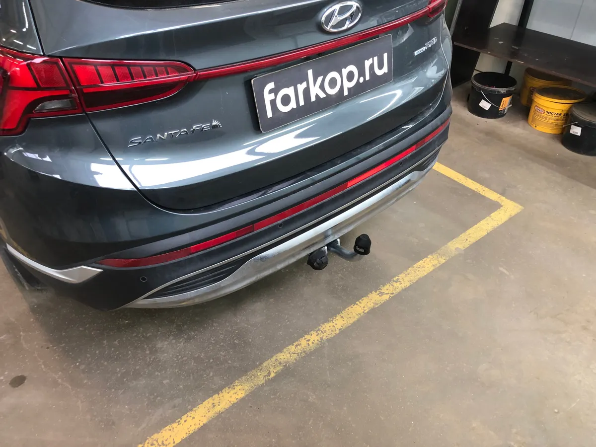 Фаркоп Galia для Hyundai Santa Fe 2020-2024 K050A в Саратов