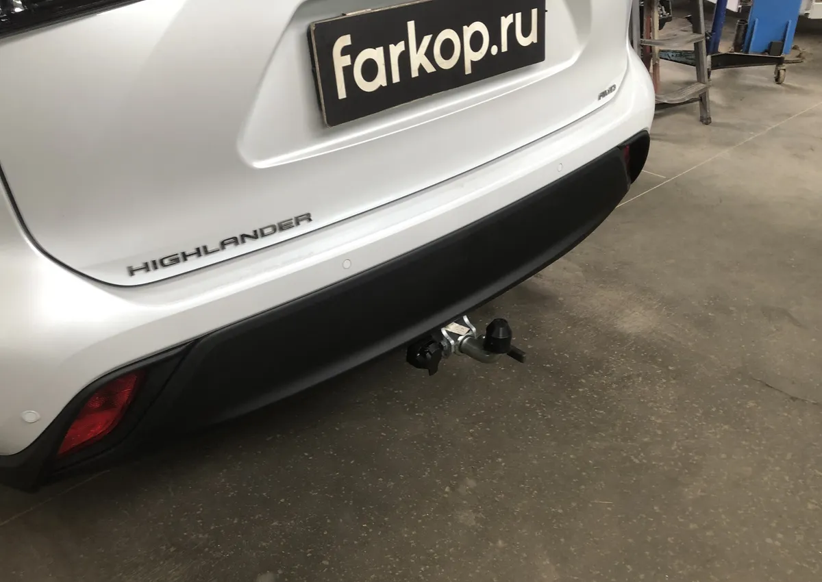 Фаркоп Galia для Toyota Highlander 2019-2026 T077C в Саратов