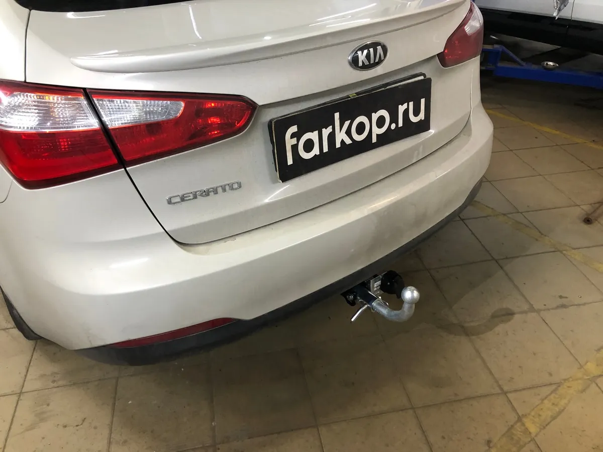 Фаркоп Лидер Плюс для Kia Cerato (седан) 2013-2016 K127-BA в Саратов