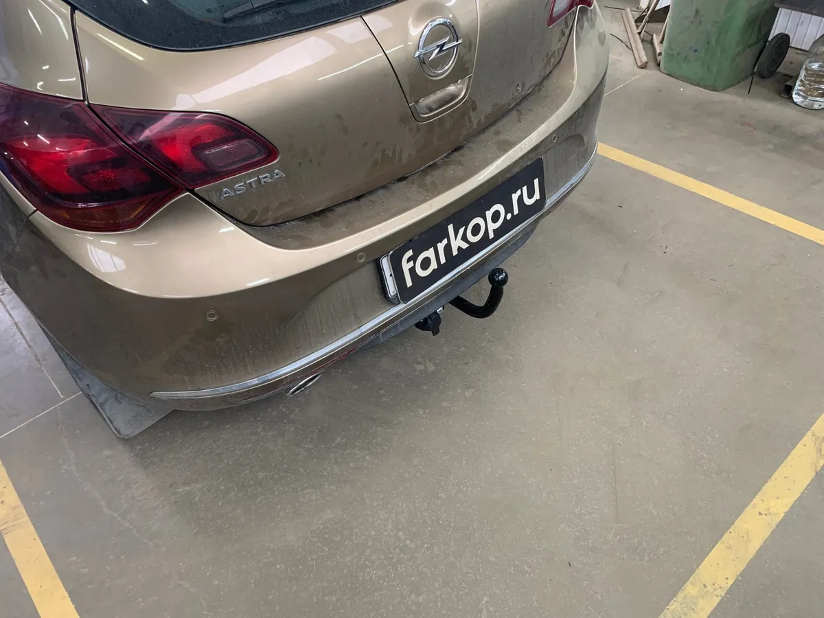 Фаркоп Лидер Плюс для Opel Astra (хетчбек) 2010-2016 O118-A в Саратов
