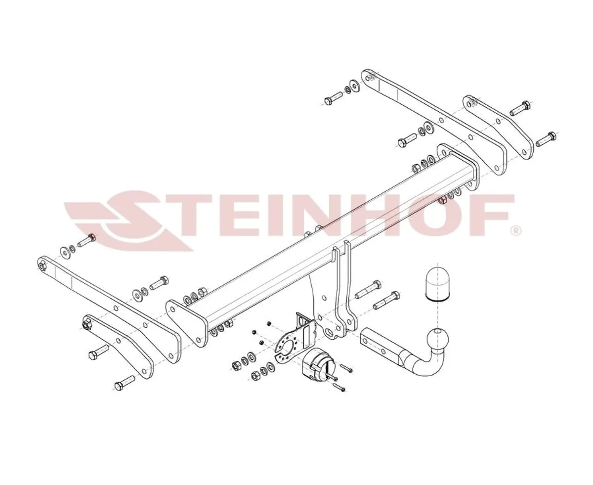Фаркоп Steinhof для Audi Q5 2026- A-111 в Саратов Фаркоп Steinhof для Audi Q5 2026- A-111 в Саратов