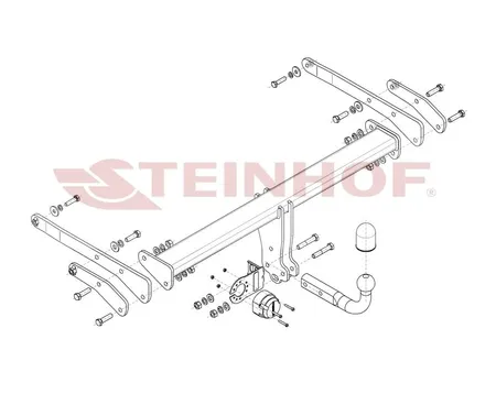 Фаркоп Steinhof для Audi Q5 2026- A-111 в Саратов