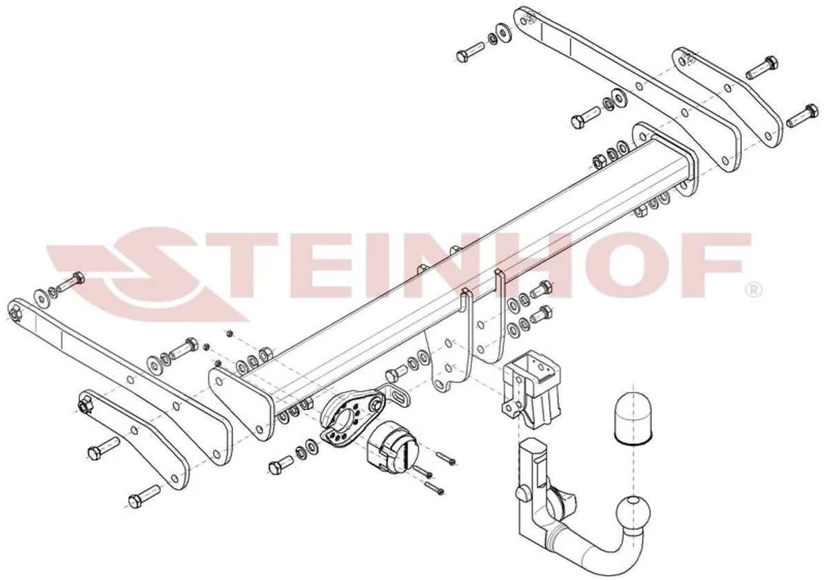 Фаркоп Steinhof для Audi Q5 2026- A-112 в Саратов Фаркоп Steinhof для Audi Q5 2026- A-112 в Саратов