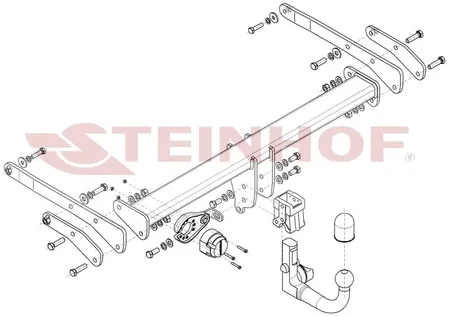 Фаркоп Steinhof для Audi Q5 2026- A-112 в Саратов