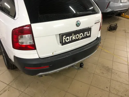 Фаркоп Galia для Skoda Octavia (лифтбек, универсал, вкл. Scout) 2005-2013 S086A в Саратов