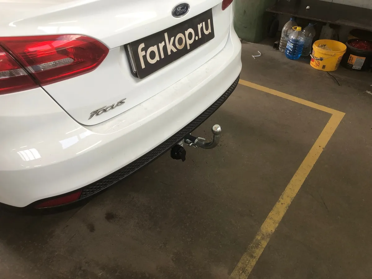 Фаркоп Лидер Плюс для Ford Focus (седан) 2011-2018 F102-BA в Саратов Фаркоп Лидер Плюс для Ford Focus (седан) 2011-2018 F102-BA в Саратов