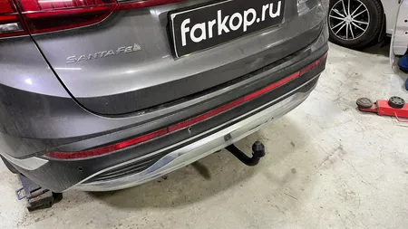 Фаркоп Galia для Hyundai Santa Fe 2020-2024 K050V в Саратов