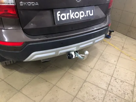 Фаркоп Лидер Плюс для Skoda Yeti 2009-2018 V123-BA в Саратов