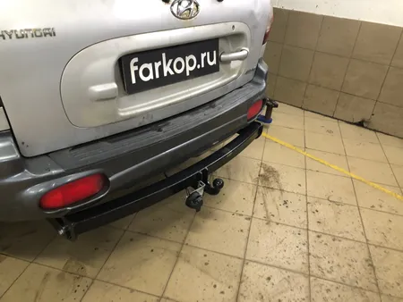 Фаркоп Лидер Плюс для Hyundai Santa Fe 2001-2006 H205-A в Саратов
