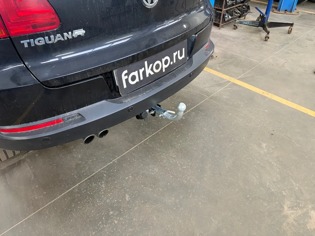 Фаркоп Лидер Плюс для Volkswagen Tiguan 2007-2017 V123-BA в Саратов