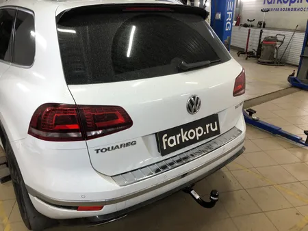 Фаркоп Oris для Volkswagen Touareg 2010-2018, кроме R-Line 3555-D2 в Саратов