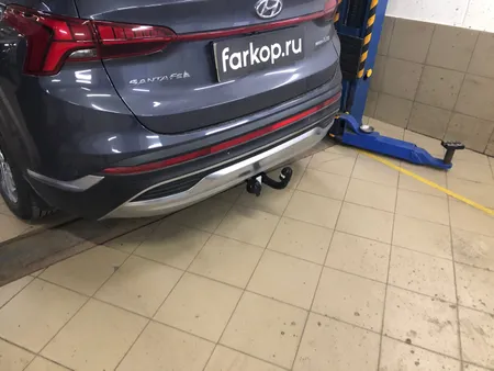 Фаркоп Oris для Hyundai Santa Fe 2020-2024 6768-A в Саратов