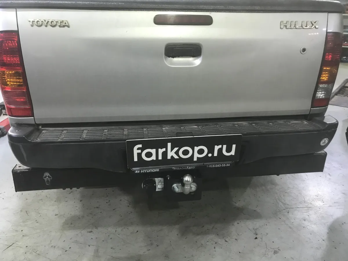 Фаркоп Лидер Плюс для Toyota Hilux (4WD) 2008-2010 T114-F в Саратов Фаркоп Лидер Плюс для Toyota Hilux (4WD) 2008-2010 T114-F в Саратов