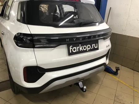 Фаркоп Лидер Плюс для Hyundai ix35 2017-2023 K112-E в Саратов
