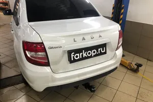 Установили фаркоп TowRus для Lada Granta 2012-2026 г. в.