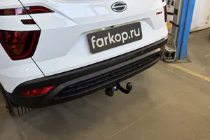 Установили фаркоп Berg для Solaris HC 2024-2026 г. в.