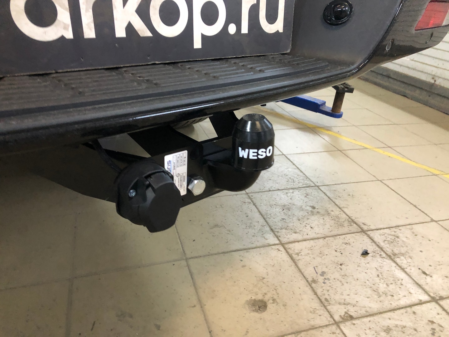 Установили фаркоп Oris для Sollers ST8 2026 г. в. Установили фаркоп Oris для Sollers ST8 2026 г. в.